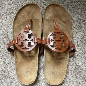 Tory Burch Cloud Sandals Natural women’s size 10